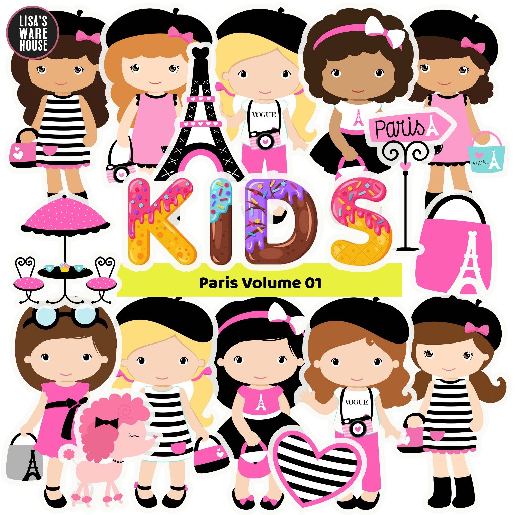 

Sticker Anak Paris Volume 01