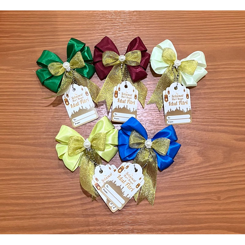 

Pita hangtag lebaran/pita hampers/pita hari raya idul fitri(s8)