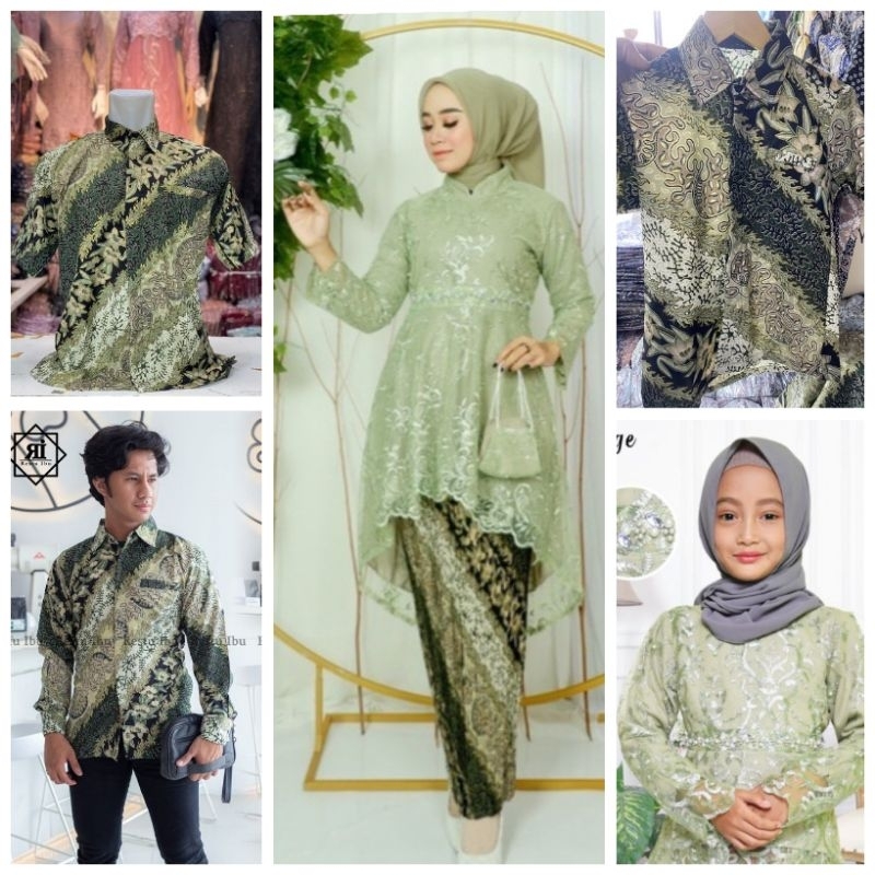 Couple Kebaya Sarimbit Modern/Kebaya Pesta Keluarga/Kebaya Lesti Kejora/Kebaya Wisuda