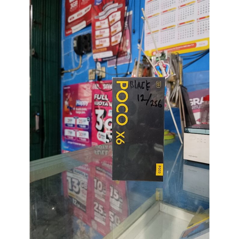 poco x6 5G ram 12/256gb baru