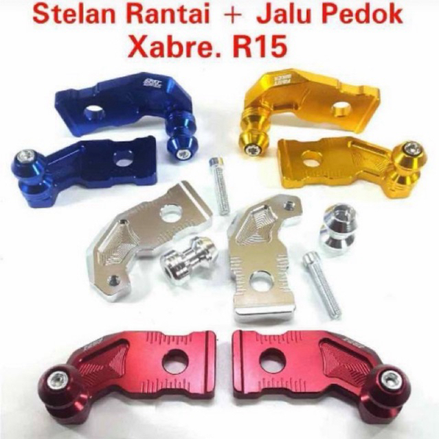 Jalu Paddock / Jalu Pedok Cnc Universal Xabre Vixion New Old R15 V2 V3 V4