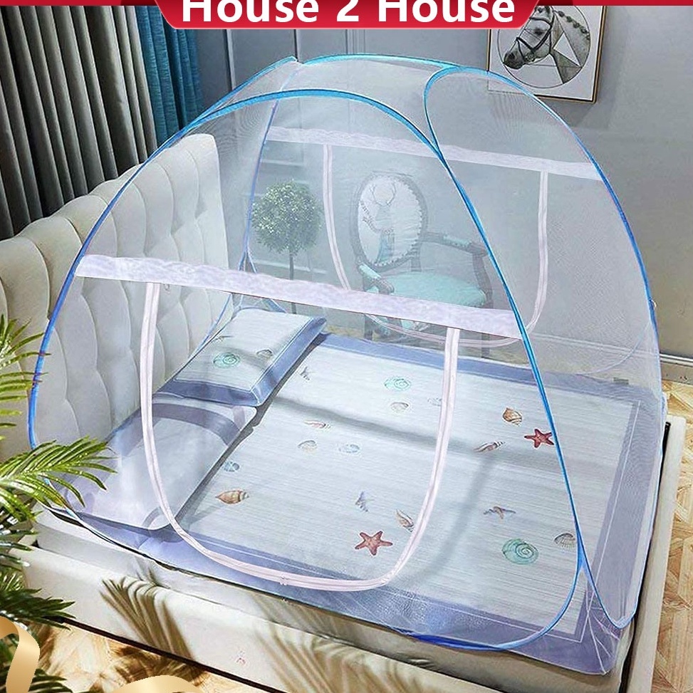 MURAH MERIAH Kelambu Tidur Lipat Anti Nyamuk Kelambu Pelajar Kelambu Lipat Kelambu Nyamuk Kelambu Ti