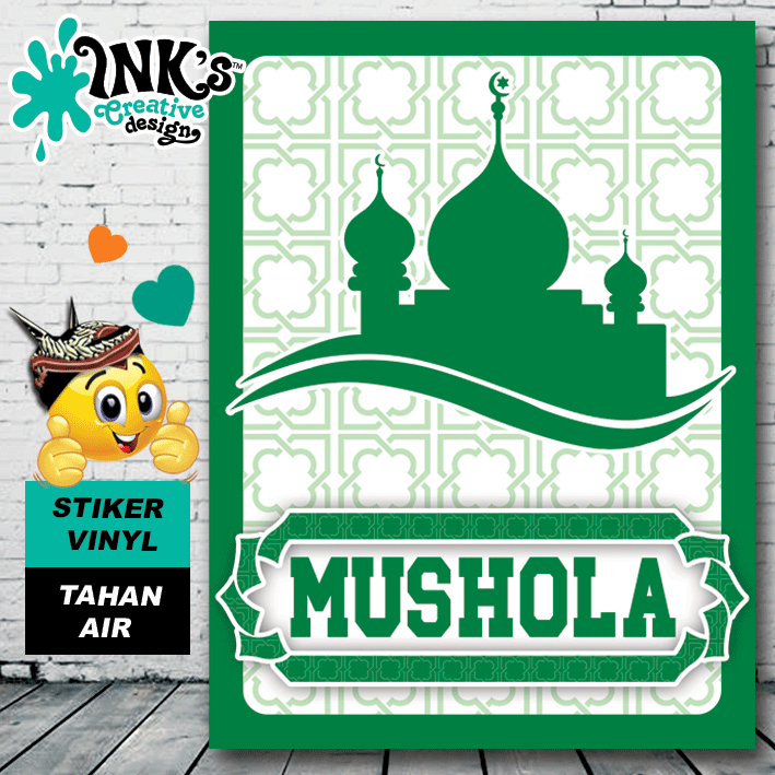

Stiker Mushola - tempat ibadah - Ruang Sholat