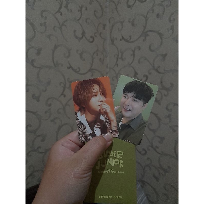PC Super Junior Season Greeting 2024 MD - Yesung and Shindong (SET)
