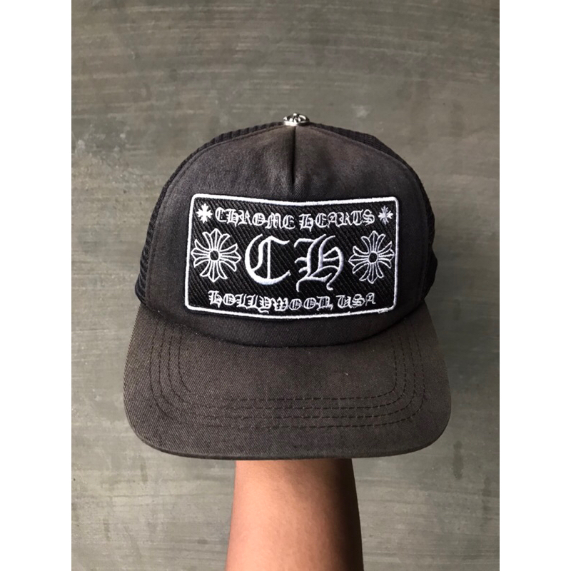 chrome hearts trucker cap