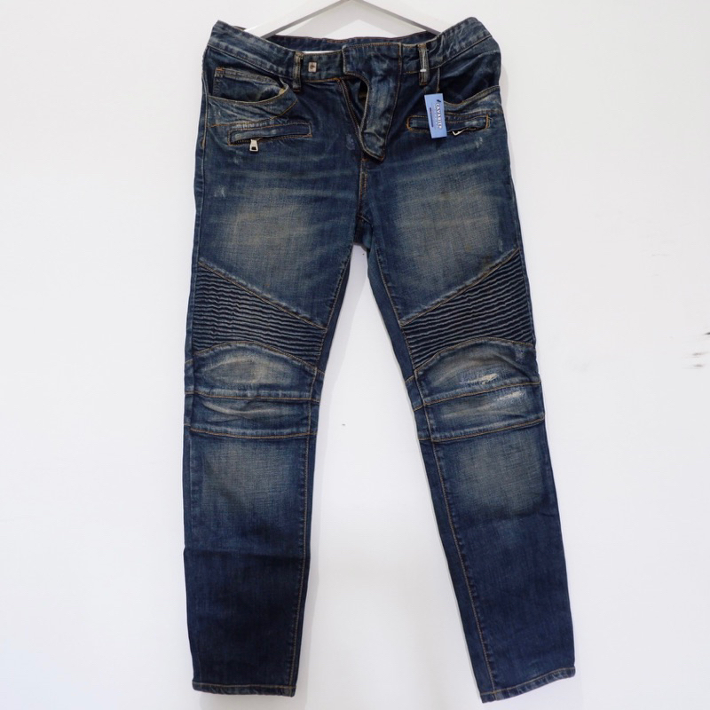 Celana Jeans Panjang BALMAIN | Long Pants Jeans Denim Second Preloved