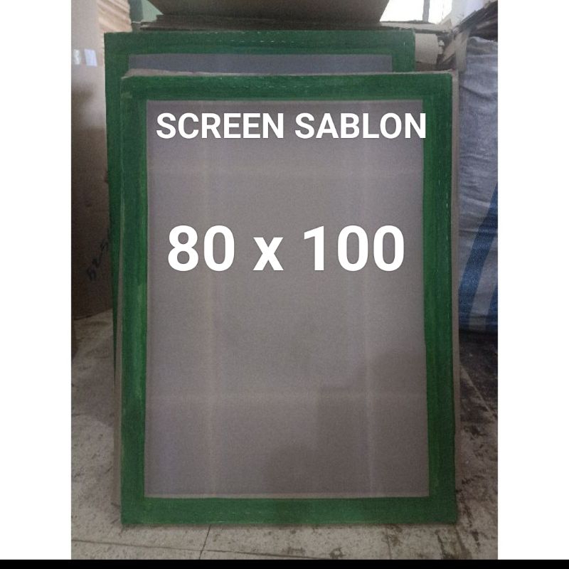

SCREEN SABLON UK.80 X 100 ( Pilih Varian Jenis Kain Screen ( T berapa)