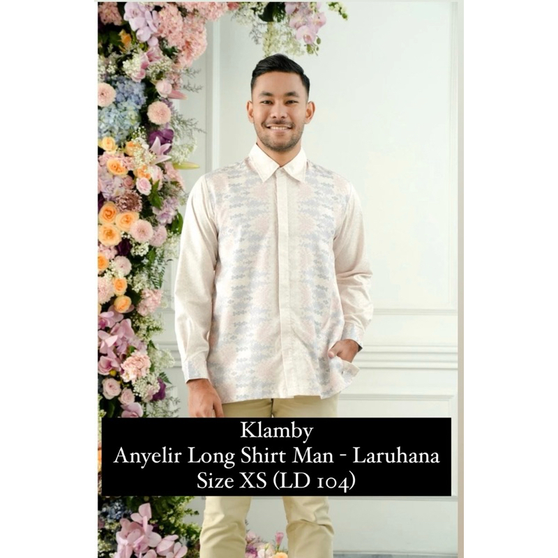 Klamby Anyelir Long Shirt Man || Laruhana XS