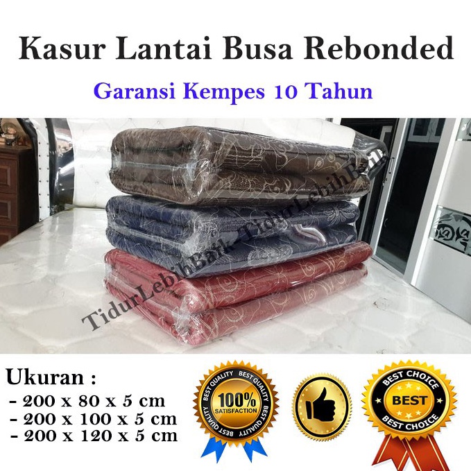 VIRAL Kasur Lantai Rebonded Garansi 1 tahun Density 6