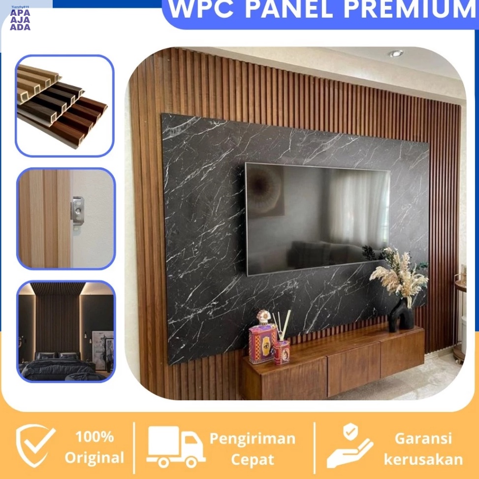 PALING LARIS WPC PANEL PREMIUM Panjang 3 MeterWpc Panel Terlengkap