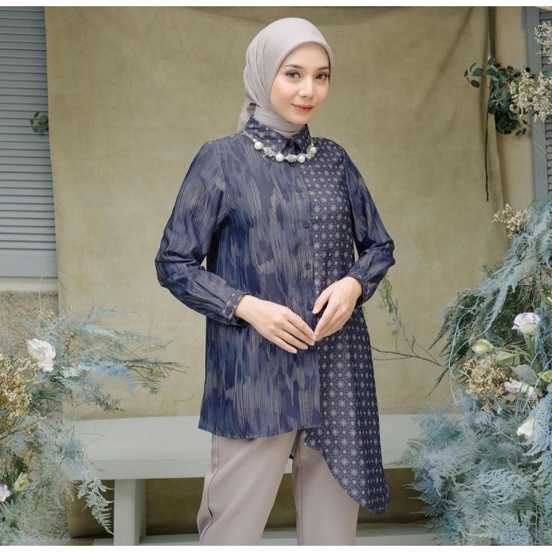 Mayra Tunik Amethyst size S by Lights Clo - Mayra Tunic - Tunik Lebaran
