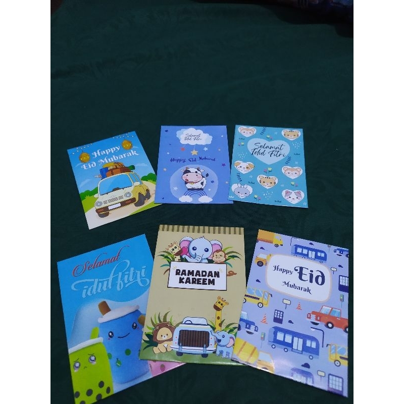 

Bundles amplop lebaran motif kartun+free snack