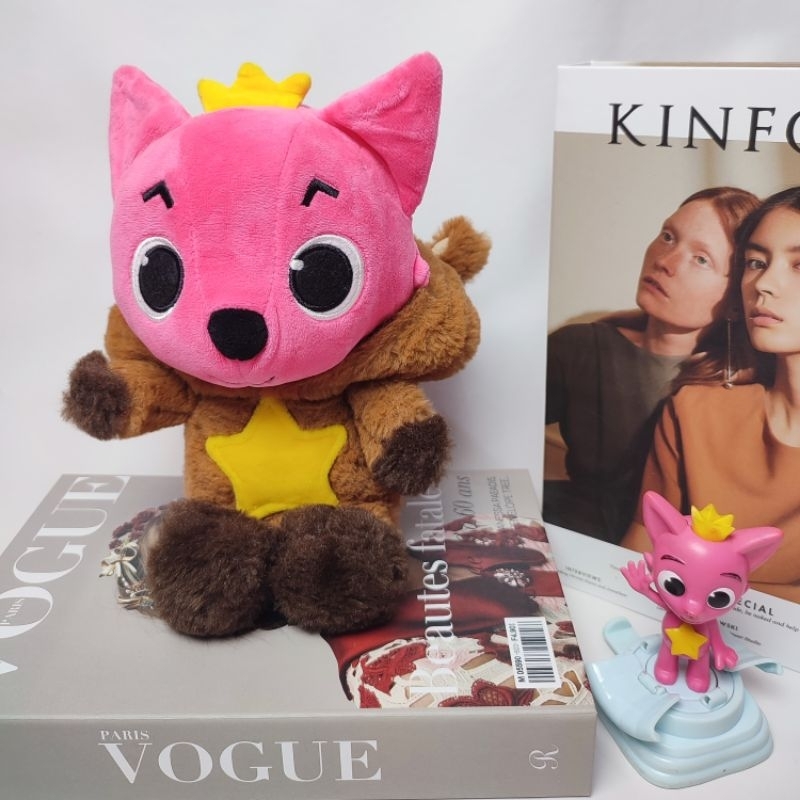 Boneka Pinkfong Original / Pinkfong kostum Rusa