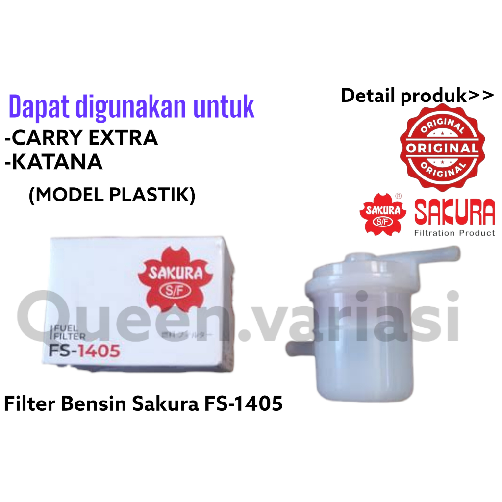 FILTER BENSIN MOBIL SUZUKI CARRY EXTRA SAKURA FS-1405
