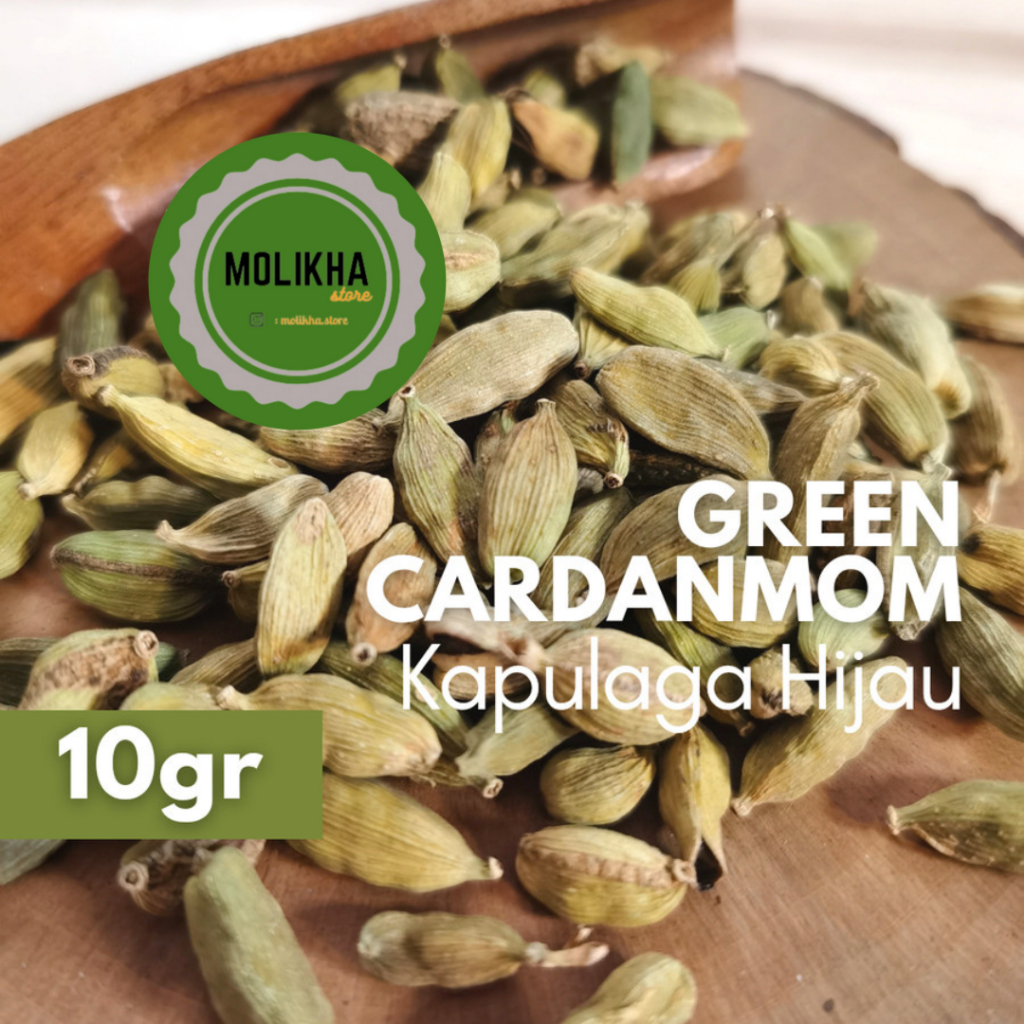 

Rempah Kapulaga Hijau 10gr Dalam Kemasan Pouch Klip Cantik.