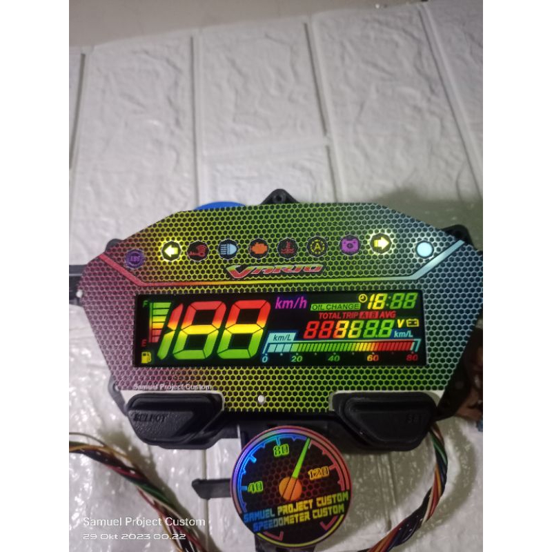 Stiker lcd speedometer Honda Vario 125 vario 150 vario 160 led new