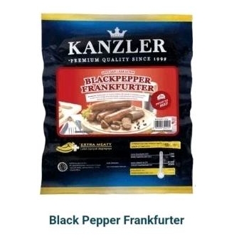 

Kanzler Beef Black Pepper 300gr (sosis lada hitam)