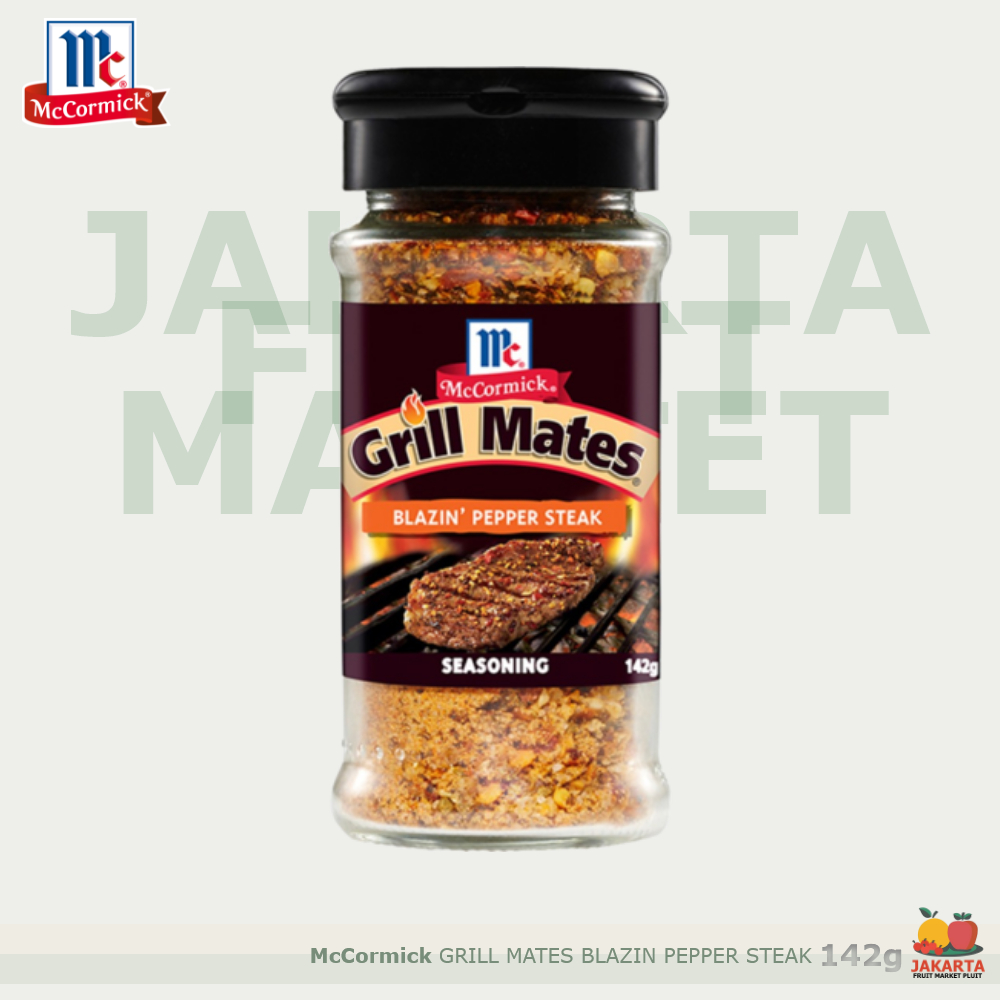 

McCormick GRILL MATES BLAZIN PEPPER STEAK Bumbu daging bakaran