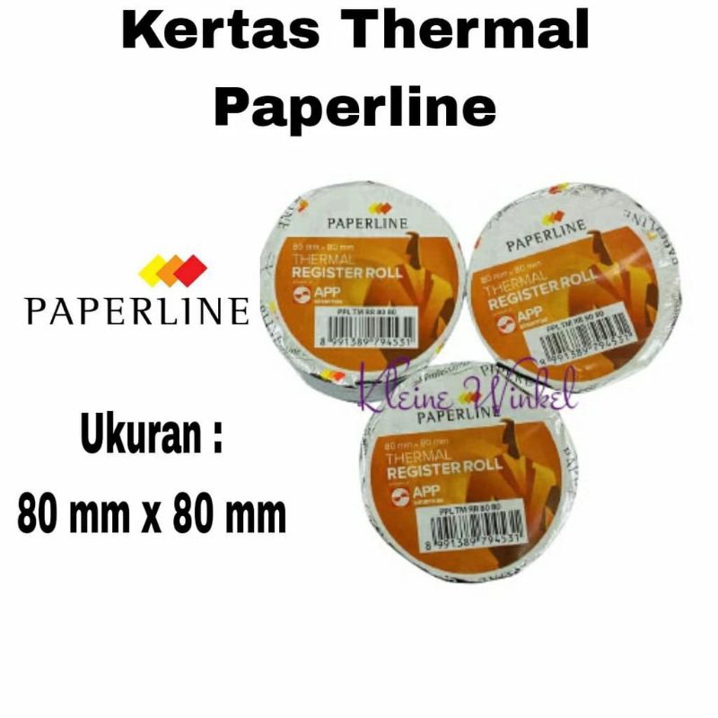 

Kertas Thermal Paperline 80 x 80 mm