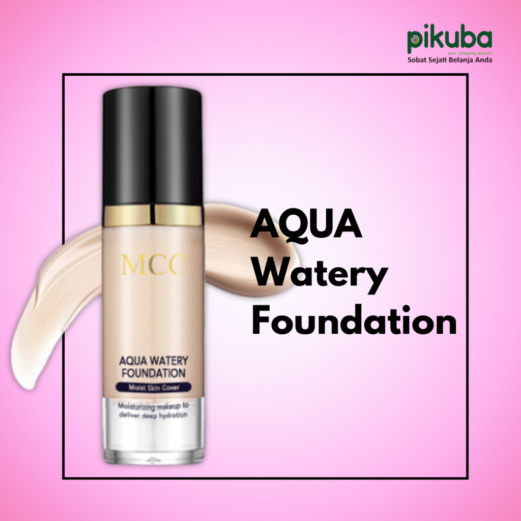MCC Aqua Watery Foundation #21 Light Beige 40Ml