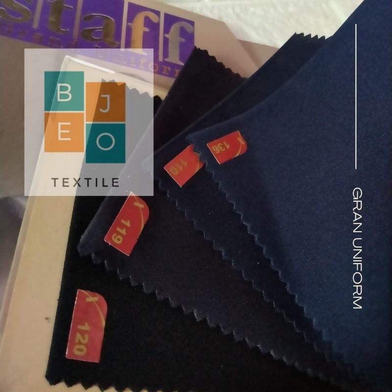 kain staff Maxistyle biru Dongker bawahan batik korpri