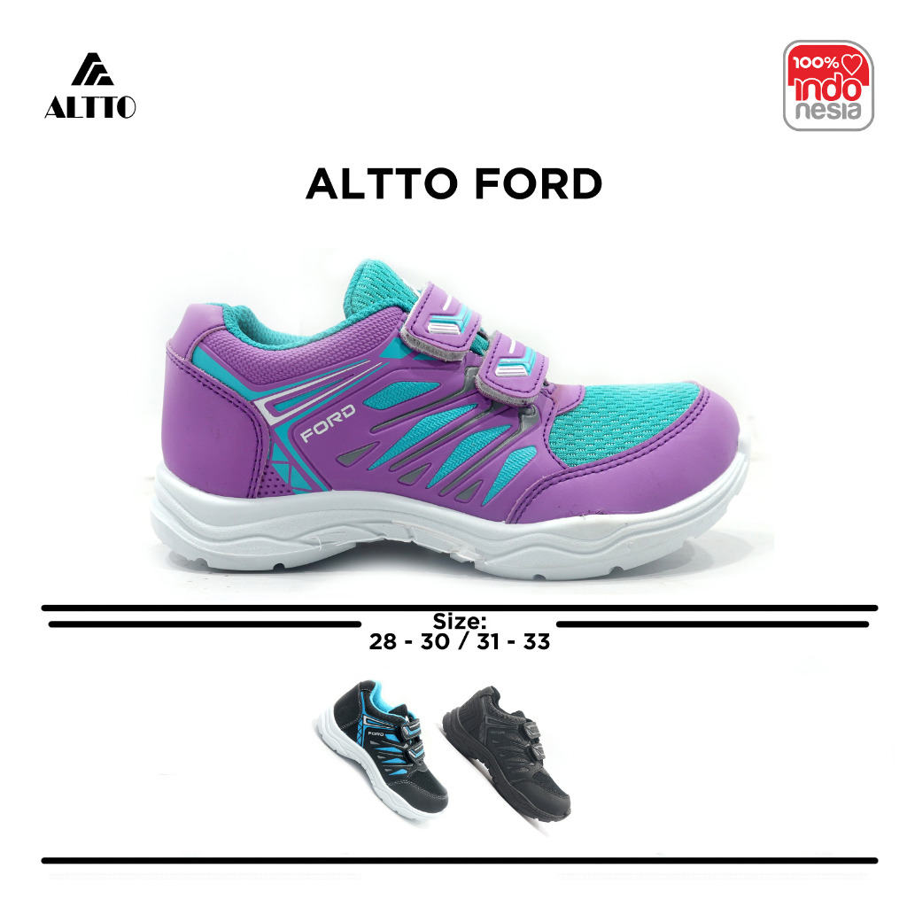 ALTTO FORD 28-33 - SEPATU ANAK -  ALTTO COWOK CEWEK