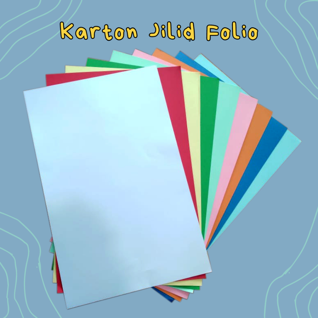

Kertas BC Folio / Karton Jilid isi 100 lembar