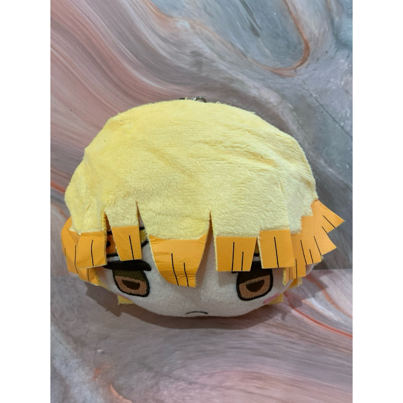 Demon Slayer Kimetsu No Yaiba - Dompet Koin Kartu - Boneka Anime - Zenitsu Agatsuma