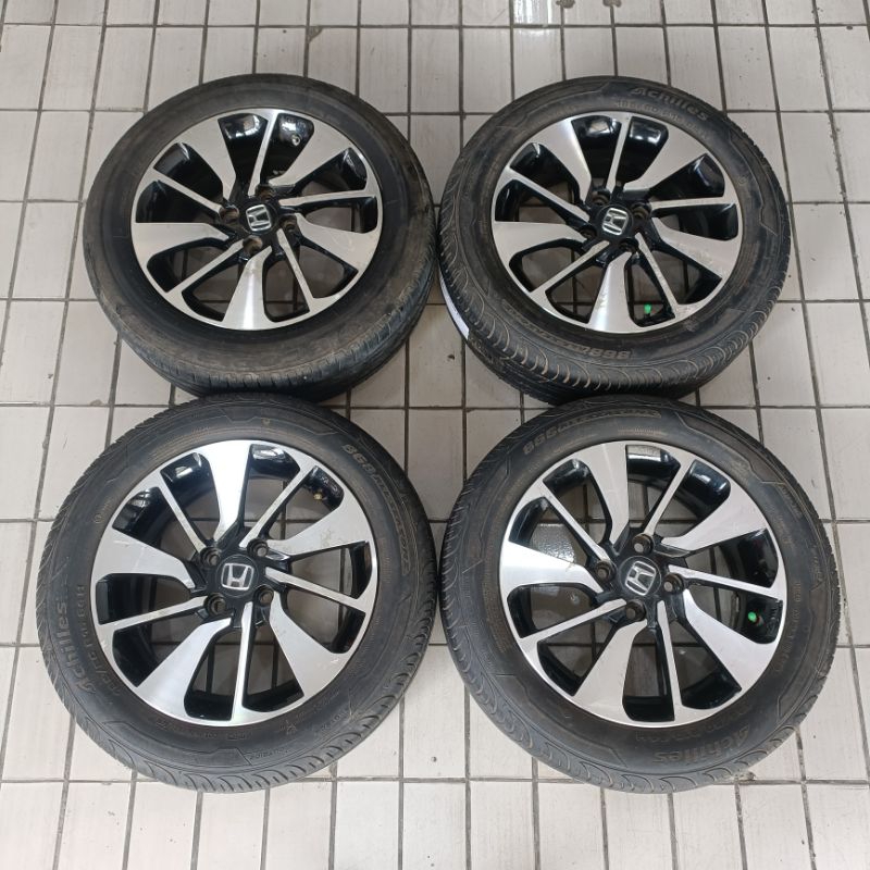 Velg Mobil Second Replika Brio RS Ring 15 pcd 4x100 + Ban 185 60 R15