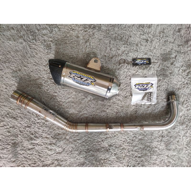 KNALPOT GJZ RACING EXHAUST TYPE GTX STEP STANDAR