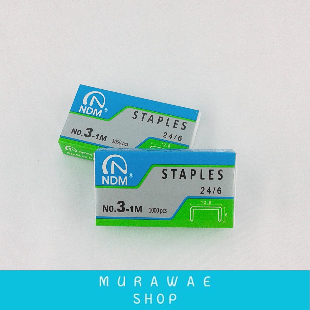 

Isi Staples No 3 box kecil/NDM Isi Staples no 3-1M