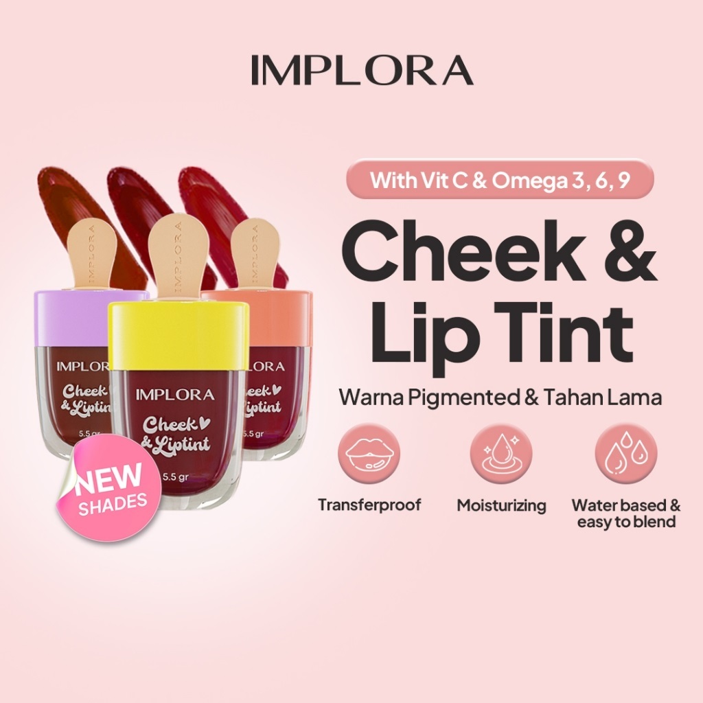 IMPLORA CHEEK & LIP TINT / IMPLORA LIPTINT / IMPLORA LIP TINT