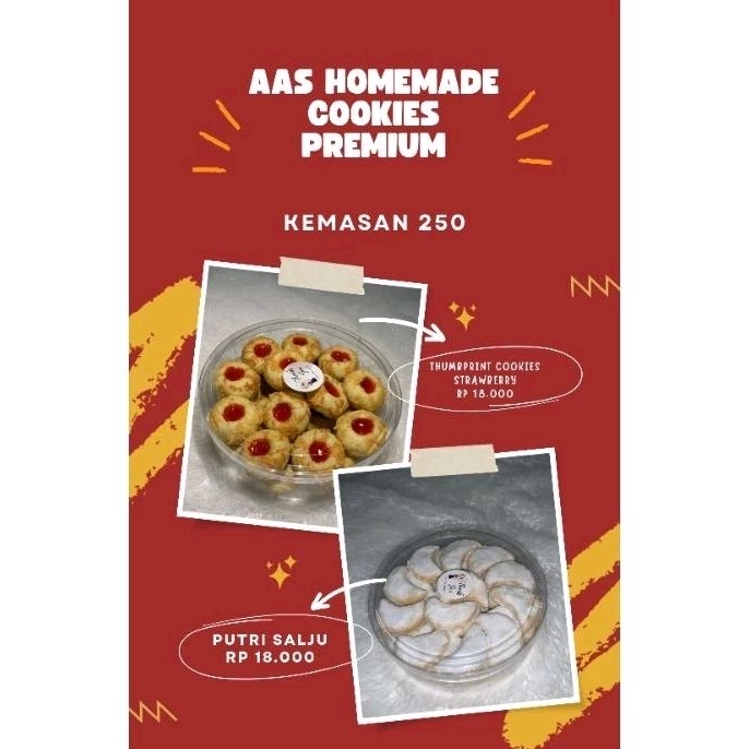 

Kue kering premium/putri salju/250g