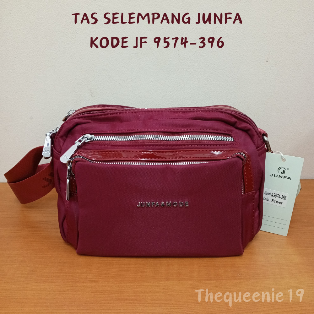 READY TAS SELEMPANG JUNFA WANITA BAHAN PARASUT #JF 9574-396