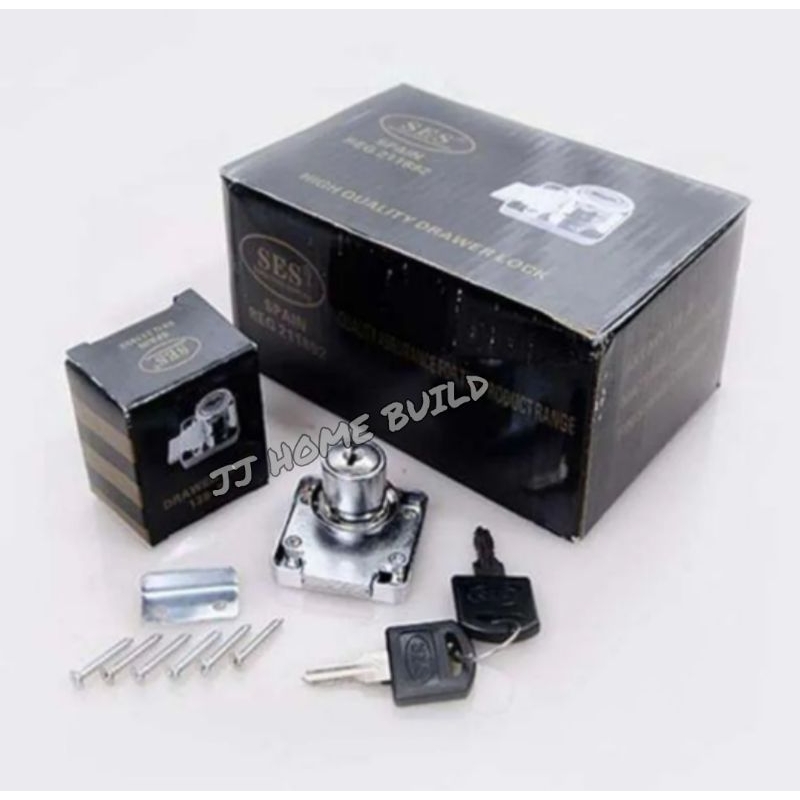 Kunci Laci SES/Kunci Lemari SES 138 - 22 Chrome / Drawer Lock