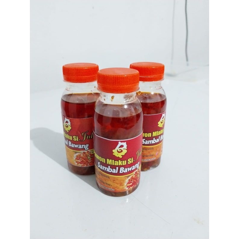 

Sambal Bawang kemasan Botol Pawon Mlaku si Suki