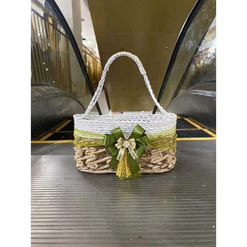 

hampers tas pandan/hampers kue kering/hempers toples tabung isi 3/hampers snack/hamper lebaran2024