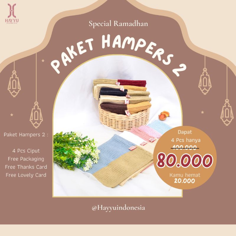 

Hampers Hayyu Indonesia - Paket 2 Hampers