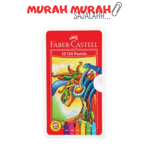 

Crayon Faber Castell Hexagonal Oil Pastel 12 Warna / Bisa Untuk Souvenir Ulang Tahun