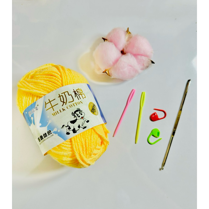 Paket Rajut Pemula || Belajar merajut || Bahan Rajut untuk Pemula