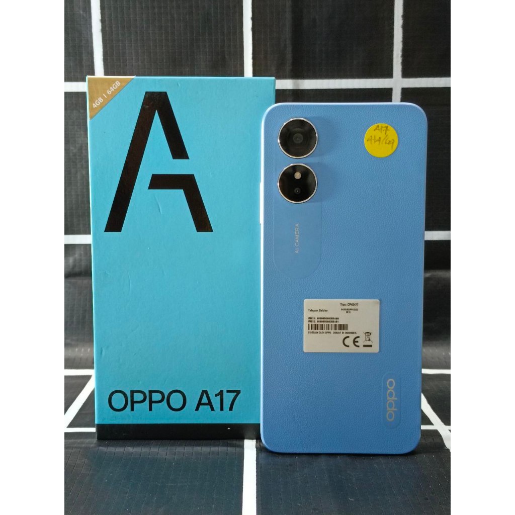 HP SECOND OPPO A17 4+4/64