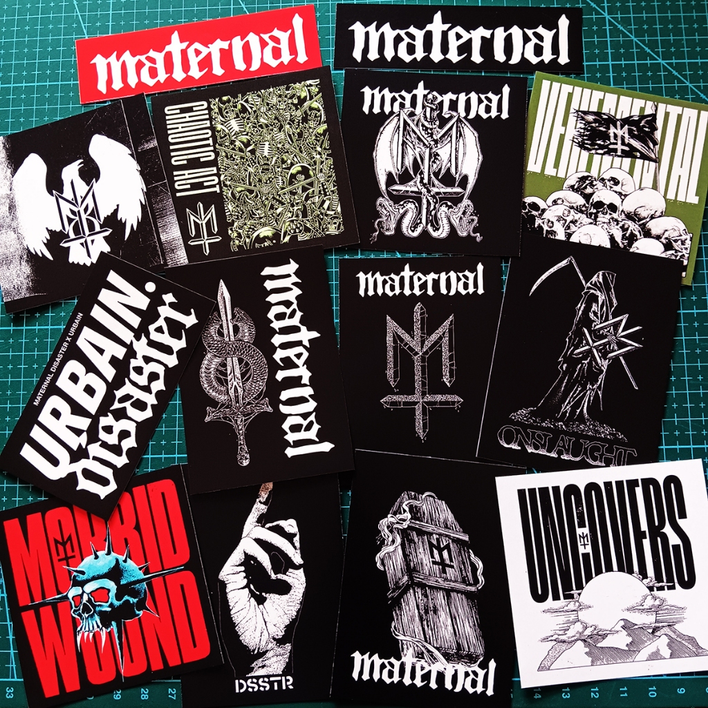 Sticker Pack Maternal Disaster /Untuk Helm/Tumblr/Hp/Laptop/Power Bank/Dll