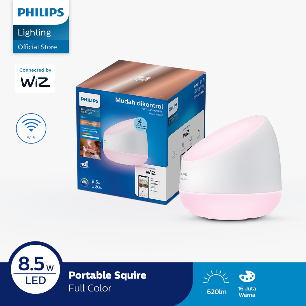 Philips Smart Wifi LED Portable Squire 8.5W