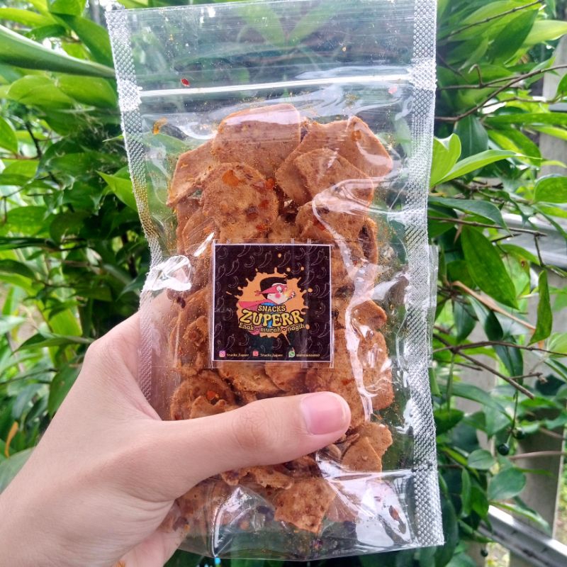 

Basreng pipih pedas daun jeruk 100 gram