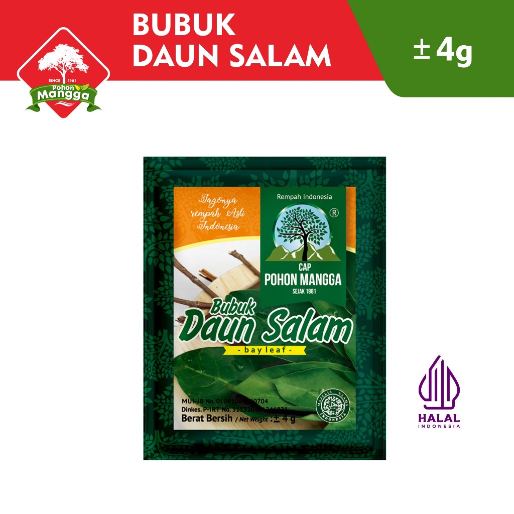 

BUBUK DAUN SALAM CAP POHON MANGGA