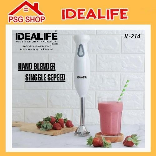 Idealife Hand Blender Idealife IL-214 - Blender Penggiling Buah dan Sayur