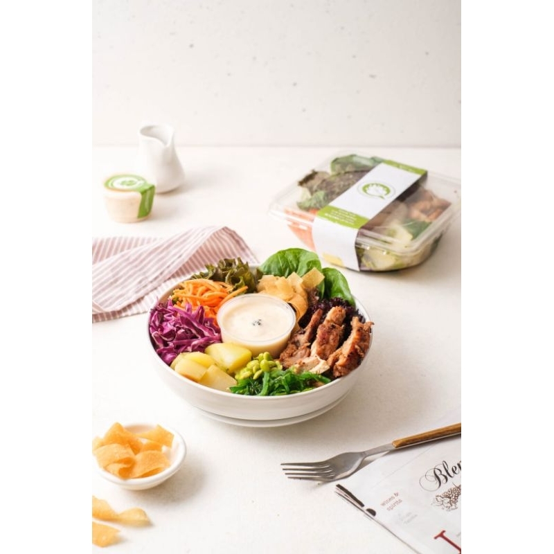 

Salad Sayur | Kodama San Salad (320 kcal) | Salad Diet | Salad Siap Saji | Ready To Eat Salad | Diet & Detox | Japanese Salad | In House Japanese Dressing