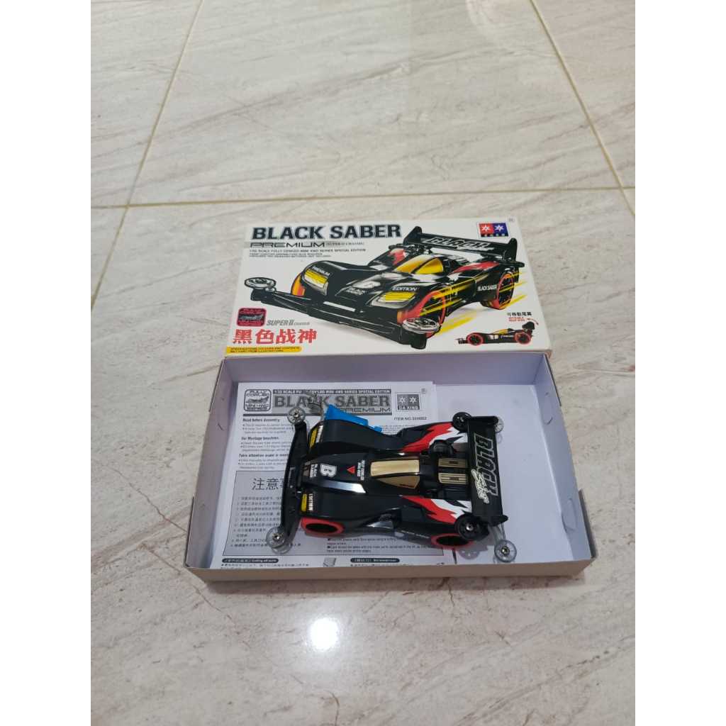 Tamiya Daxing Black Saber Premium - Rakit Masuk Dus