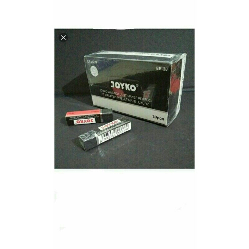

1 pcs, Eraser/penghapus joyko hitam besar