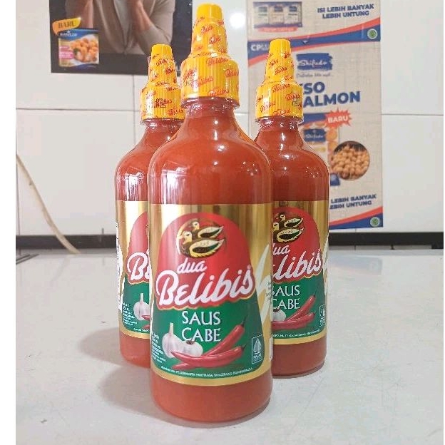

Dua Belibis Saus Cabe isi 535 ML